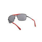 WEB EYEWEAR Black Metal Sunglasses