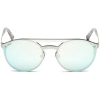WEB EYEWEAR Transparent Metal Sunglasses