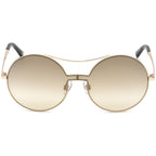 WEB EYEWEAR Gold Metal Sunglasses