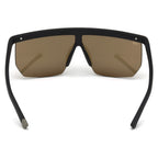 WEB EYEWEAR Gold Plastic Sunglasses
