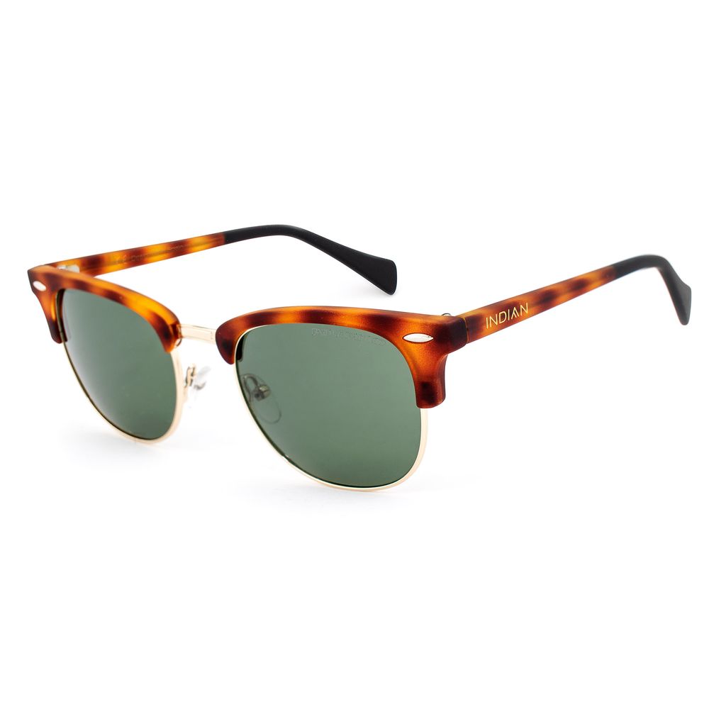 INDIAN Brown Metal Sunglasses