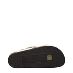 Valentino Garavani Beige Leather Slippers