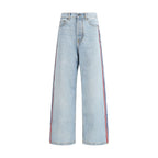 Fiorucci Blue Cotton Jeans Denim