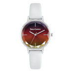 Juicy Couture White Plastic Dress Watch