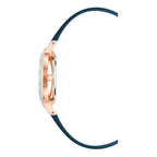Juicy Couture Blue Plastic Dress Watch