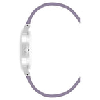 Juicy Couture Purple Plastic Dress Watch