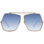 Max Mara Gold Metal Sunglasses