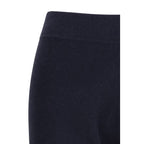 Extreme Cashmere Blue Cotton Bermuda Shorts