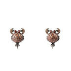 Lancaster Bicolor Silver Earrings