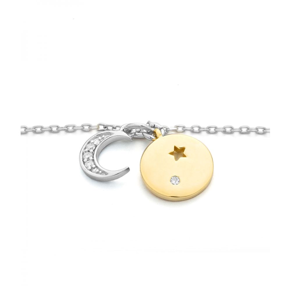 SECRECY Gray Silver Bracelet