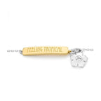 SECRECY Gray Silver Bracelet