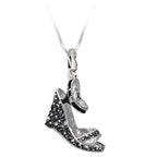 GLAMOUR Black Silver Bracelet