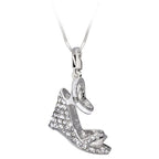 GLAMOUR White Silver Bracelet