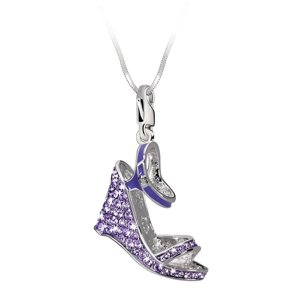 GLAMOUR Purple Silver Bracelet