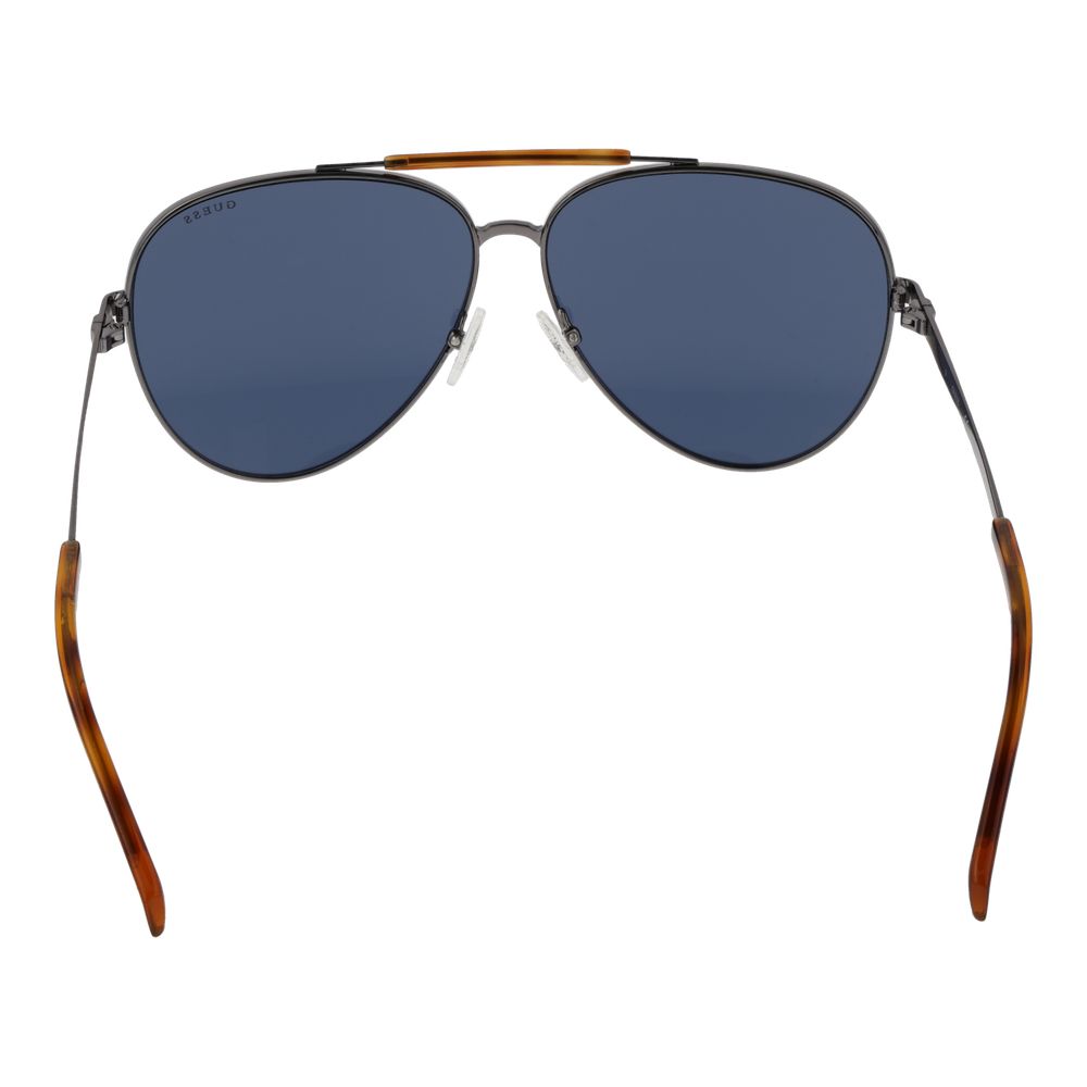 Guess Gray Metal Sunglasses