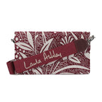 LAURA ASHLEY Gray Fabric Handbag