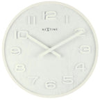 NEXTIME White Wood Dress Watch