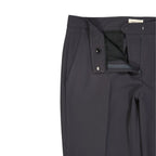 BLANCA VITA Gray Elastane Cropped Pants