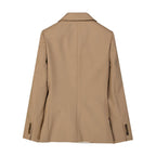 Brunello Cucinelli Brown Wool Coat