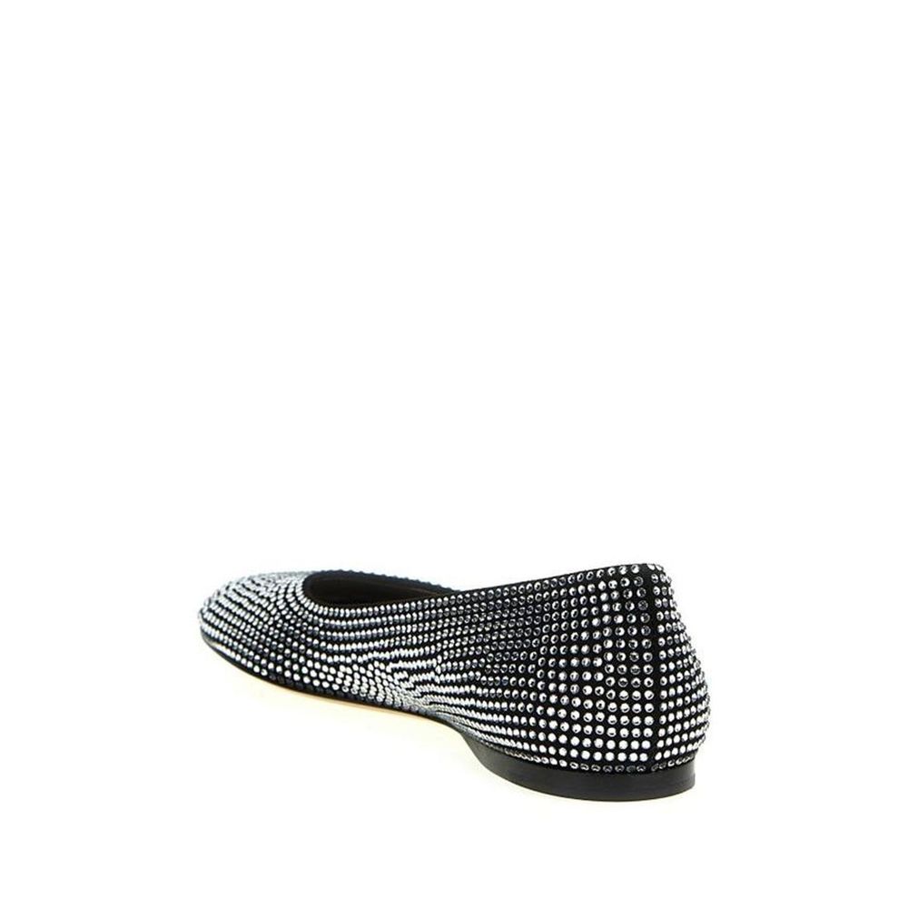 Loewe Black Goatskin Ballet Flats