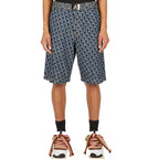 Lanvin Blue Cotton Shorts