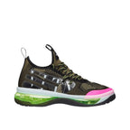 Valentino Garavani Black Fabric Athletic Sneakers