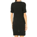 Dsquared² Black Silk Casual Dress