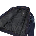 Frankie Morello Blue Cotton Denim Jacket