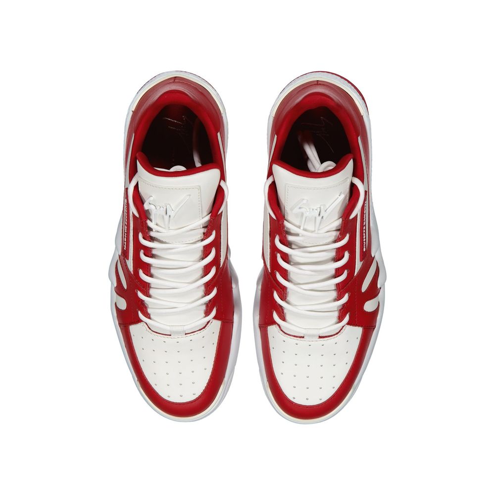 Giuseppe Zanotti Multicolor Calfskin Chunky Sneakers