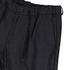 Herno Gray Wool Casual Pants