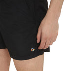 Marcelo Burlon Black Polyamide Swim Shorts
