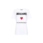 Moschino Couture White Cotton T-Shirt
