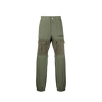 Palm Angels Bicolor Cotton Cargo Pants