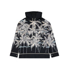Palm Angels Black Cotton Pattern Shirt
