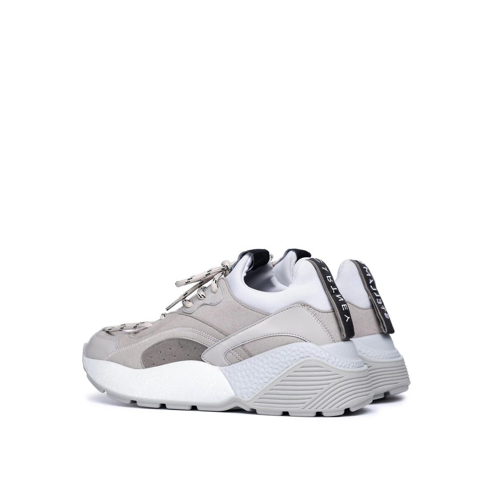 Stella McCartney Gray Vegan Leather Chunky Sneakers