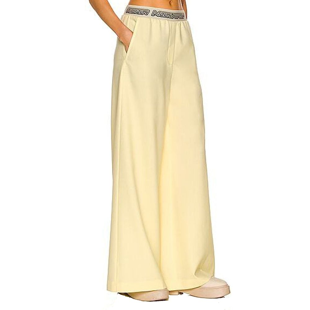 Stella McCartney Bicolor Wool Casual Pants