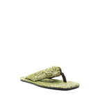 The Attico Bicolor Elastane Slides