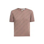 Balenciaga Brown Cotton Tank Tops