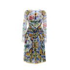 Dolce & Gabbana White Silk Casual Dress