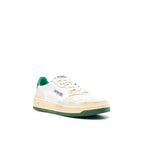 Autry White Leather Sneakers