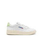 Autry White Leather Low Top Sneakers