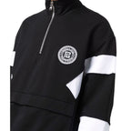 Balmain Black Cotton Sweatshirt