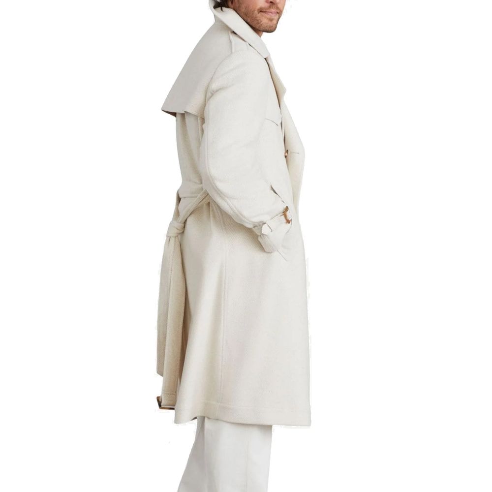 Brunello Cucinelli Beige Cashmere Coat