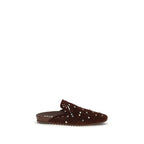 Pedro García Brown Calf Leather Bos Taurus Mules