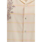 Baziszt Multicolor Cotton Shortsleeve Shirt