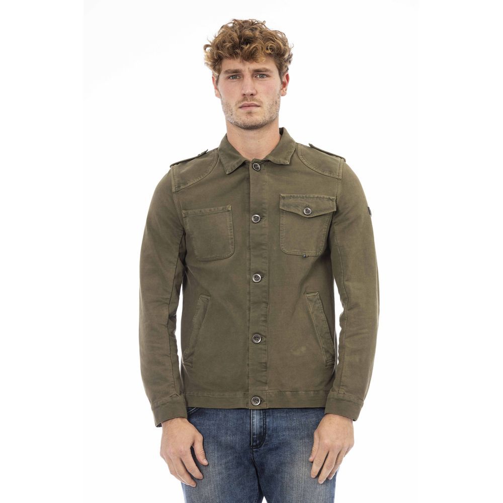 Distretto12 Bicolor Cotton Coat