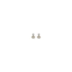 Valentino Garavani Gold Brass Earrings