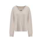 Extreme Cashmere Beige Cashmere Sweater