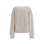 Extreme Cashmere Beige Cashmere Sweater