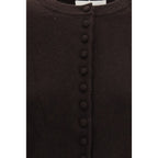 Lisa Yang Brown Cashmere Cardigan